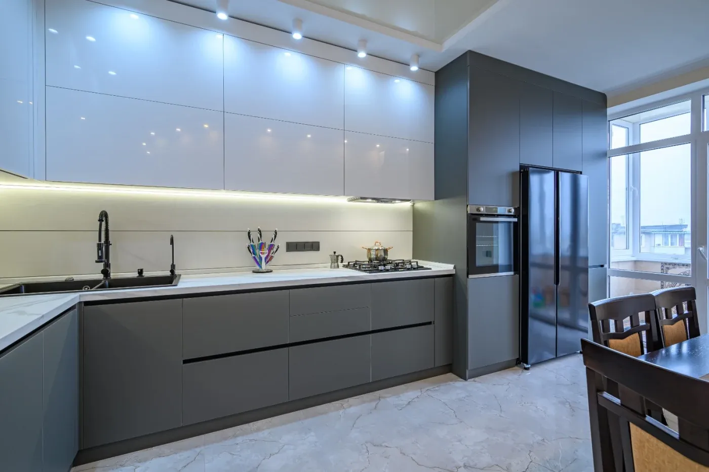 Modern interior detail